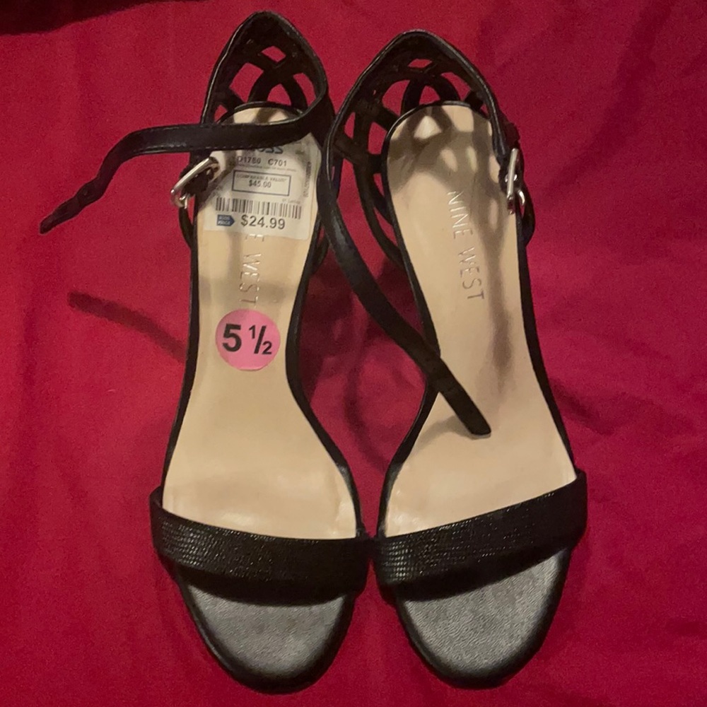 Black heels